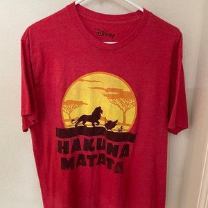 Disney's Lion King Hakuna Matata T-Shirt Mens Large